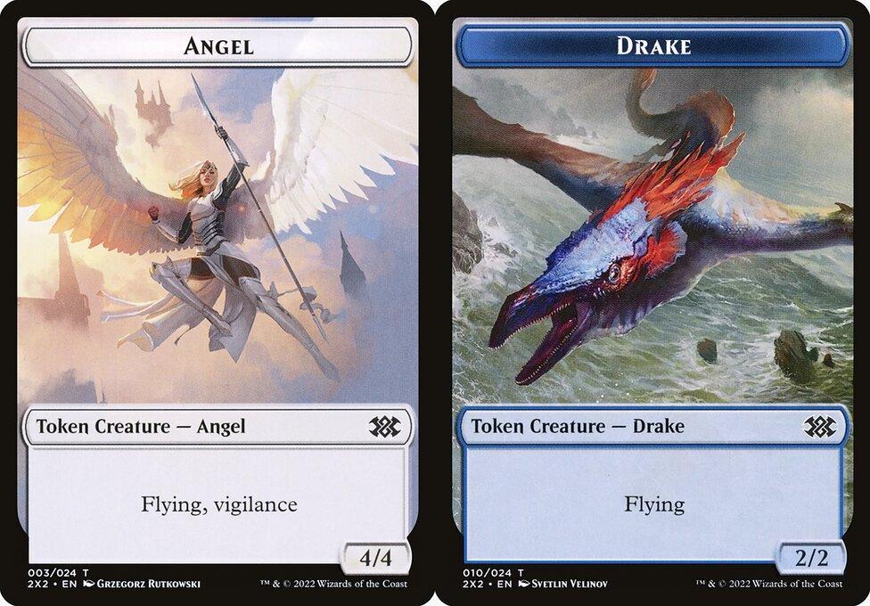 Angel (003) // Drake (010) Double-Sided Token