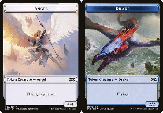 Angel (003) // Drake (010) Double-Sided Token