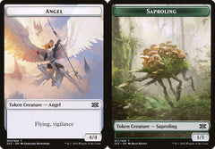 Angel (003) // Saproling (017) Double-Sided Token - Foil