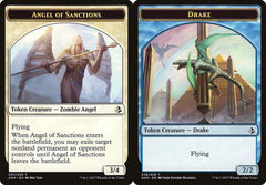 Angel of Sanctions (001) // Drake (018) Double-Sided Token