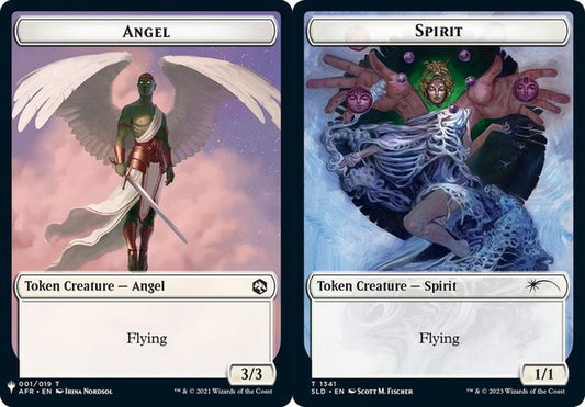 Angel (001) // Spirit (1341) Double-Sided Token (PLST)