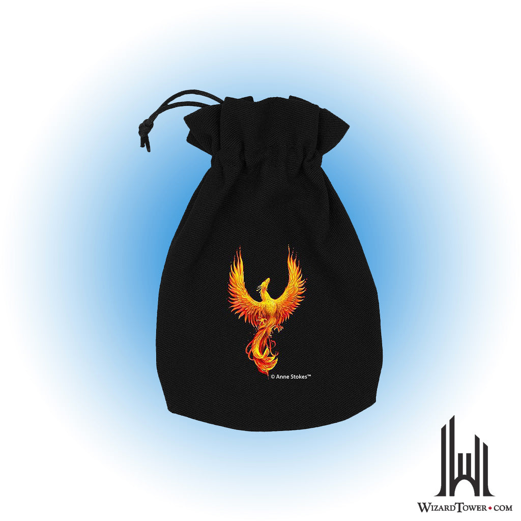 Dice Pouch - Anne Stokes Phoenix