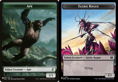 Ape (001) // Faerie Rogue (011) Double-Sided Token (PLST)