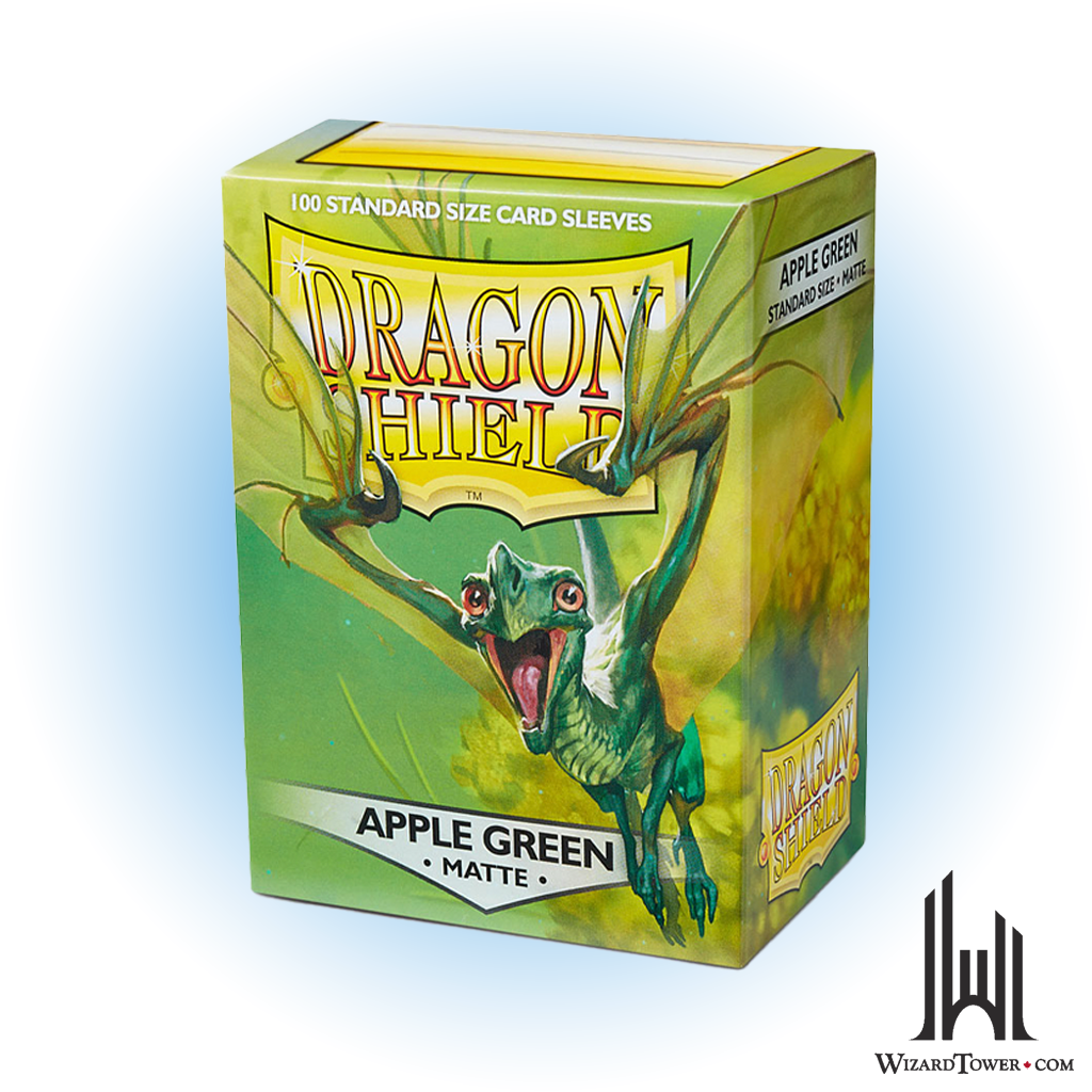 Deck Protectors - Dragon Shield Matte Apple Green 100ct