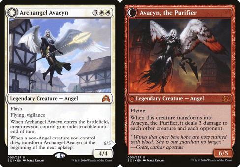 Archangel Avacyn // Avacyn, the Purifier - Foil
