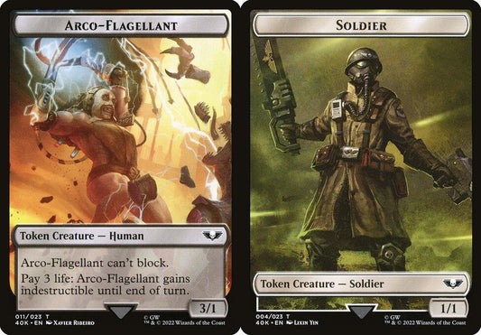 Arco-Flagellant (011) // Soldier (004) Double-Sided Token