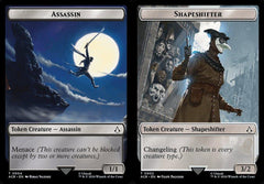 Assassin (0004) // Shapeshifter (0002) Double-Sided Token - Foil