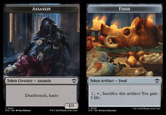 Assassin (0007) // Food (0025) Double-Sided Token