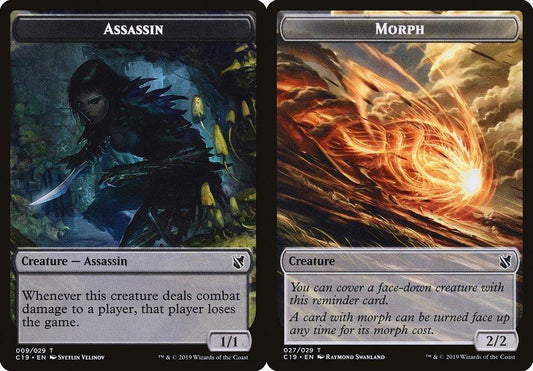 Assassin (009) // Morph (027) Double-Sided Token