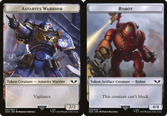 Astartes Warrior (001) // Robot (023) Double-Sided Token