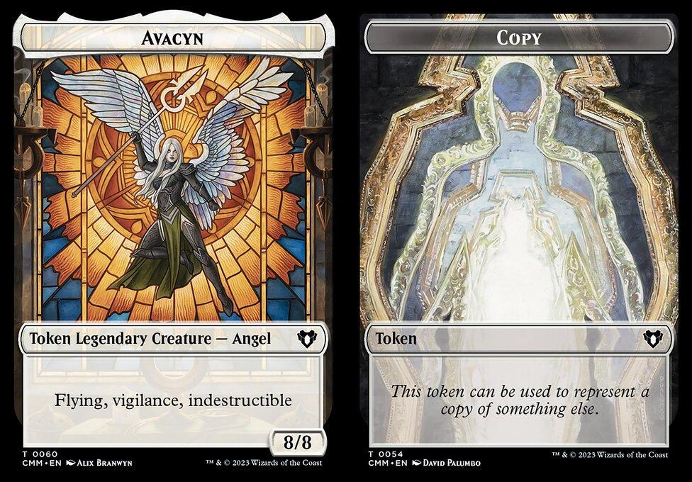 Avacyn (0060) // Copy (0054) Double-Sided Token