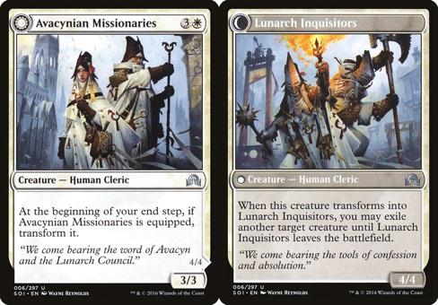 Avacynian Missionaries // Lunarch Inquisitors
