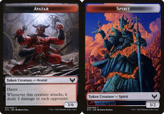 Avatar (001) // Spirit (006) Double-Sided Token - Foil