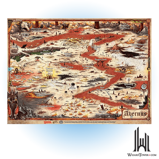 Dungeons & Dragons 5th Edition Baldur's Gate: Descent into Avernus Map