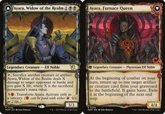 Ayara, Widow of the Realm // Ayara, Furnace Queen (0296) (Showcase) - Foil