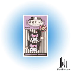 Bangs Clip Set - Gold Kuromi