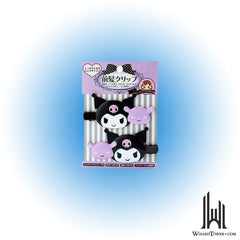 Bangs Clip Set - Long Kuromi