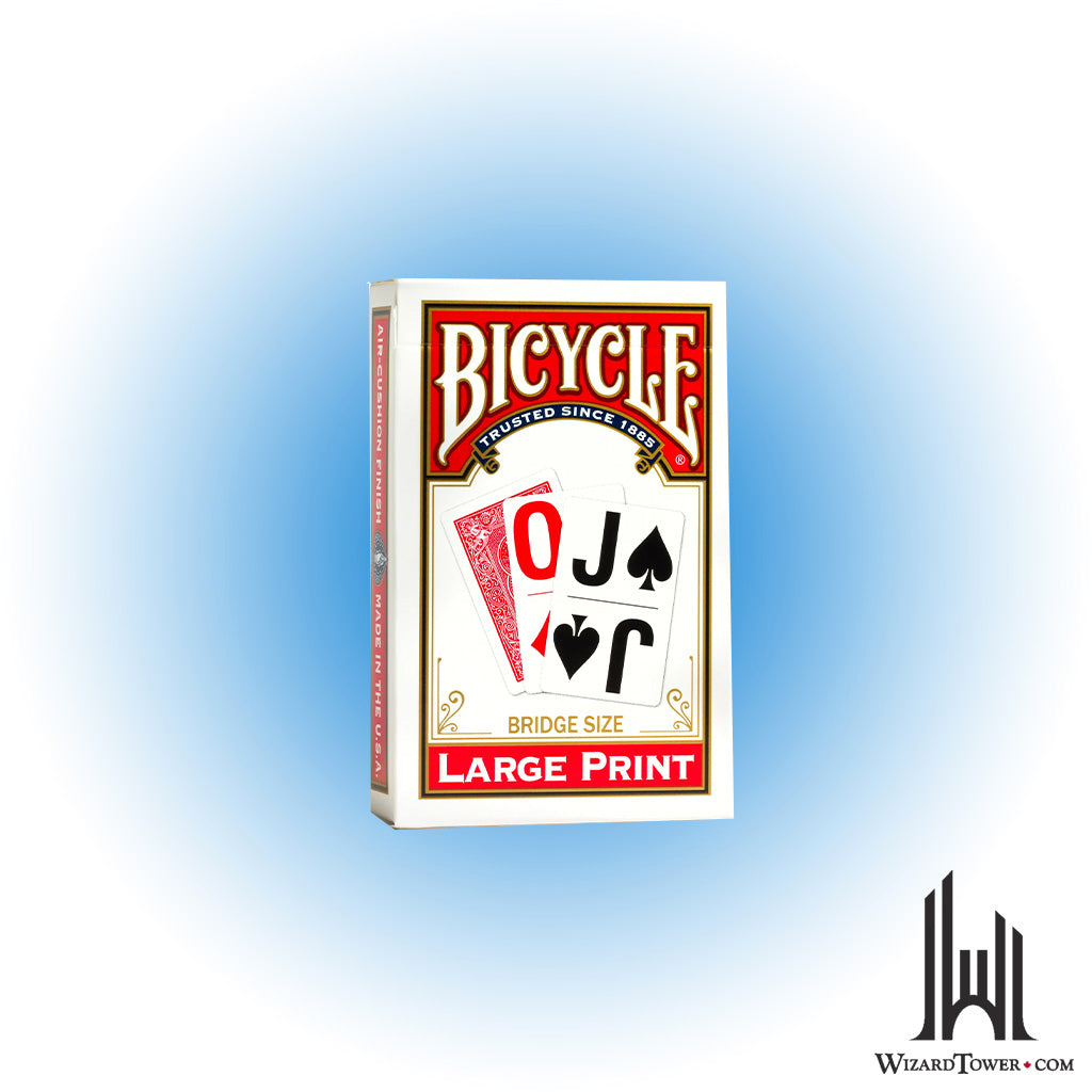 Bicycle Playing Cards - Bridge Size Large Print