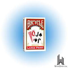 Bicycle Playing Cards - Bridge Size Large Print