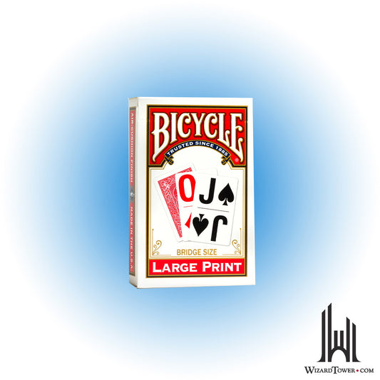 Bicycle Playing Cards - Bridge Size Large Print