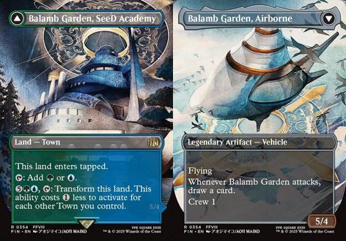 Balamb Garden, SeeD Academy // Balamb Garden, Airborne (0354) (Borderless) - Foil