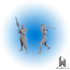 Unpainted Miniature - Baldur's Gate 3 - Lae'Zel and Shadowheart
