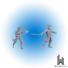 Unpainted Miniature - Baldur's Gate 3 - Wyll and Karlach