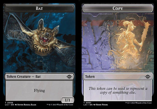 Bat (0006) // Copy (0001) Double-Sided Token - Foil