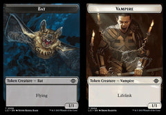 Bat (0006) // Vampire (0004) Double-Sided Token - Foil