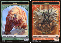 Bear (011) // Goblin (010) Double-Sided Token