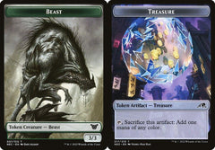 Beast (007) // Treasure (017) Double-Sided Token