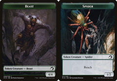 Beast (008) // Spider (011) Double-Sided Token
