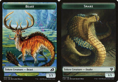 Beast (010) // Snake (015) Double-Sided Token