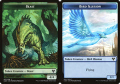Beast (011) // Bird Illusion (007) Double-Sided Token