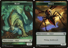 Beast (011) // Insect (017) Double-Sided Token