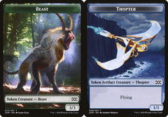 Beast (013) // Thopter (008) Double-Sided Token - Foil