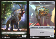 Beast (013) // Thopter (026) Double-Sided Token - Foil