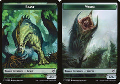 Beast (014) // Wurm (021) Double-Sided Token