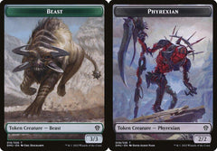 Beast (016) // Phyrexian (008) Double-Sided Token - Foil