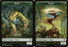 Beast (021) // Plant (027) Double-Sided Token