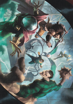 Behold the Sinister Six! (07/54) Art Card