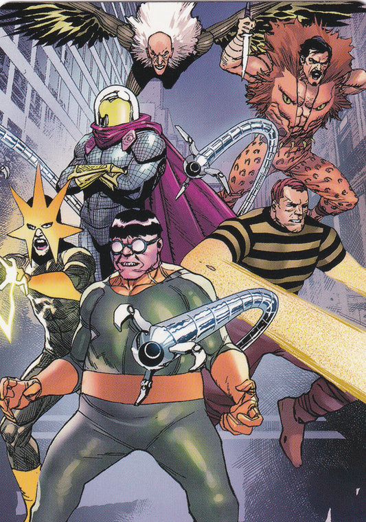 Behold the Sinister Six! (45/54) Art Card