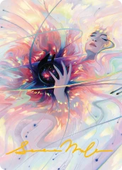 Beyond the Quiet (38/54) Art Card - Gold-Stamped Signature