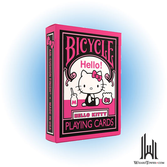 Bicycle Playing Cards - Black and Pink Hello Kitty