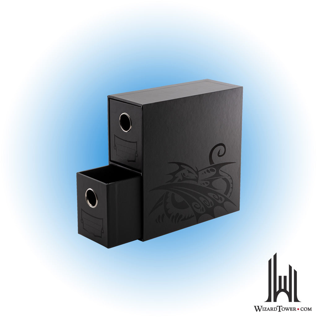 Binder - Dragon Shield Fortress Vertical Black 2-Row