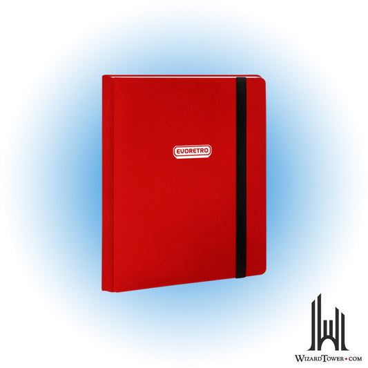 Binder - Evo Retro Elastic Red 9 Pocket