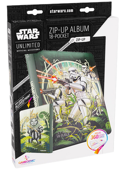 Binder - Star Wars Unlimited - Zip-Up Album - The First Legion & Teebo 18-Pocket