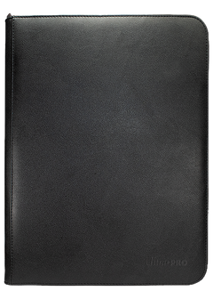 Binder - Zip Vivid Black 9-Pocket
