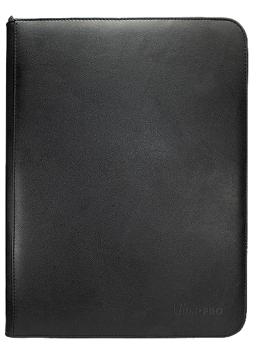 Binder - Zip Vivid Black 9-Pocket