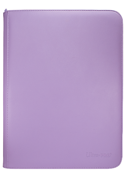 Binder - Zip Vivid Purple 9-Pocket